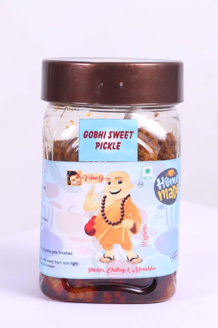 Vasu'G Gobhi Sweet Pickle Pickle 500 g Vasu'G Gobhi Sweet Pickle Pickle 500 g