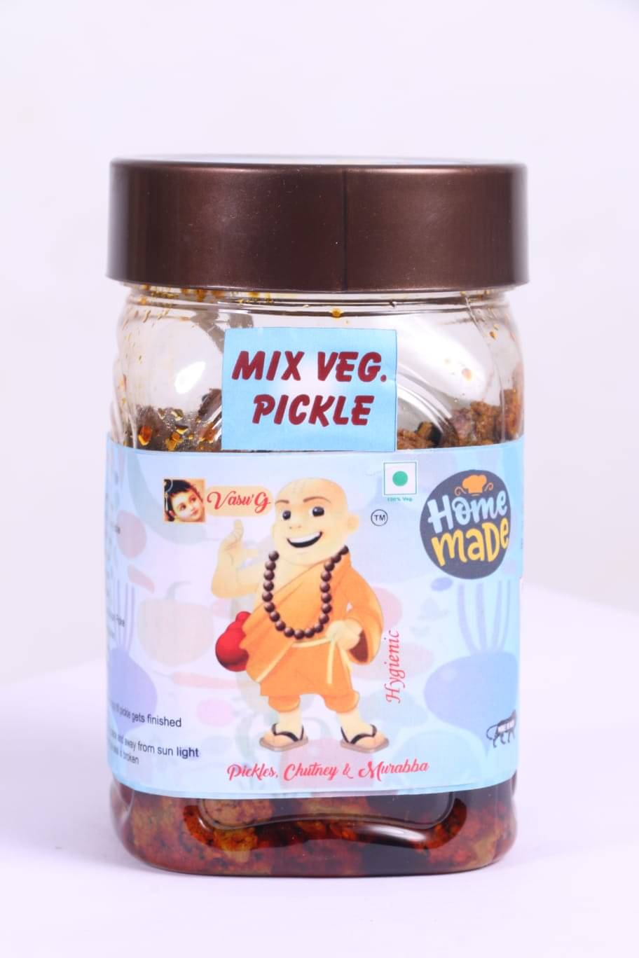 Vasu'G Mix Pickle Pickle 500 g     			Vasu'G Mix Pickle Pickle 500 g