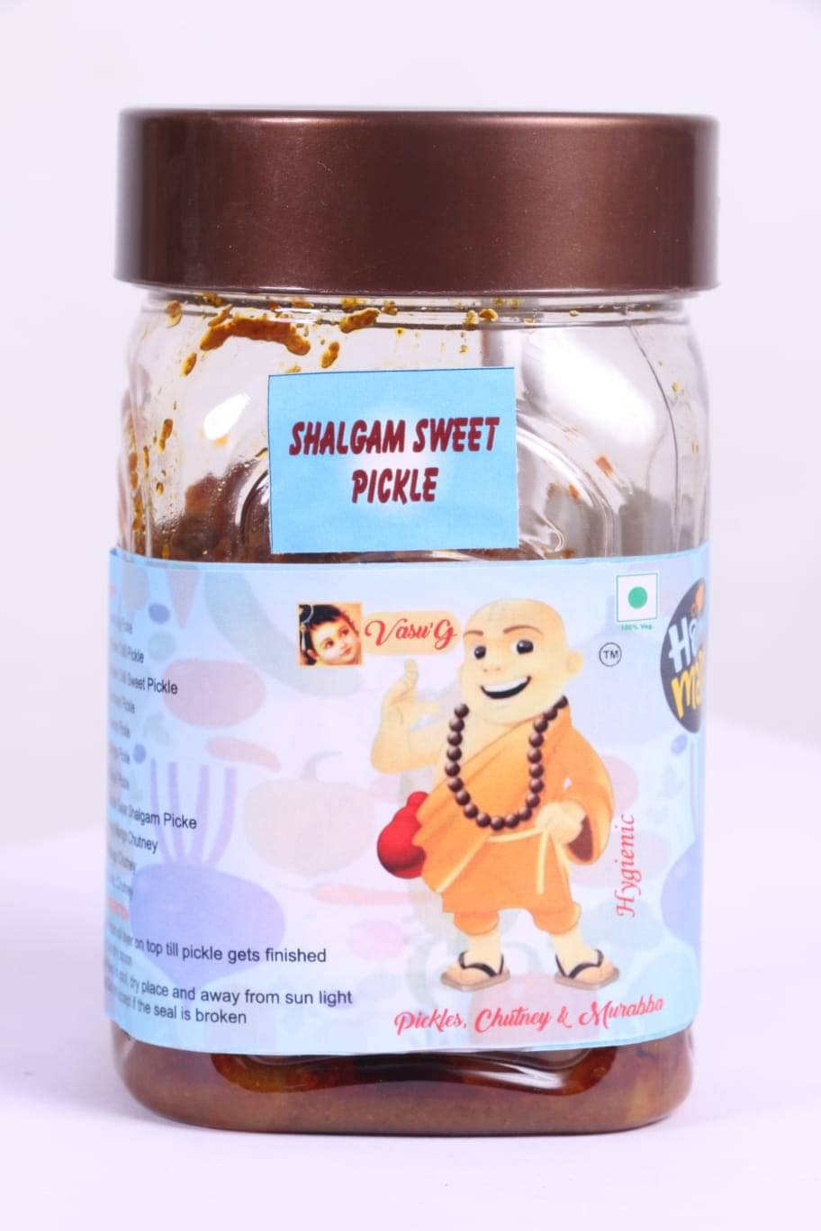 Vasu'G Shalgam Sweet Pickle Pickle 500 g Vasu'G Shalgam Sweet Pickle Pickle 500 g
