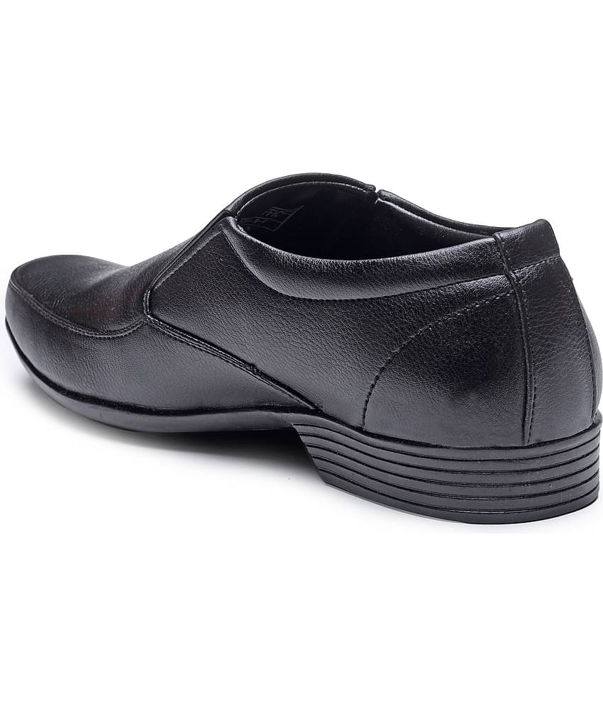 Action - Black Men's Slip On Formal Shoes