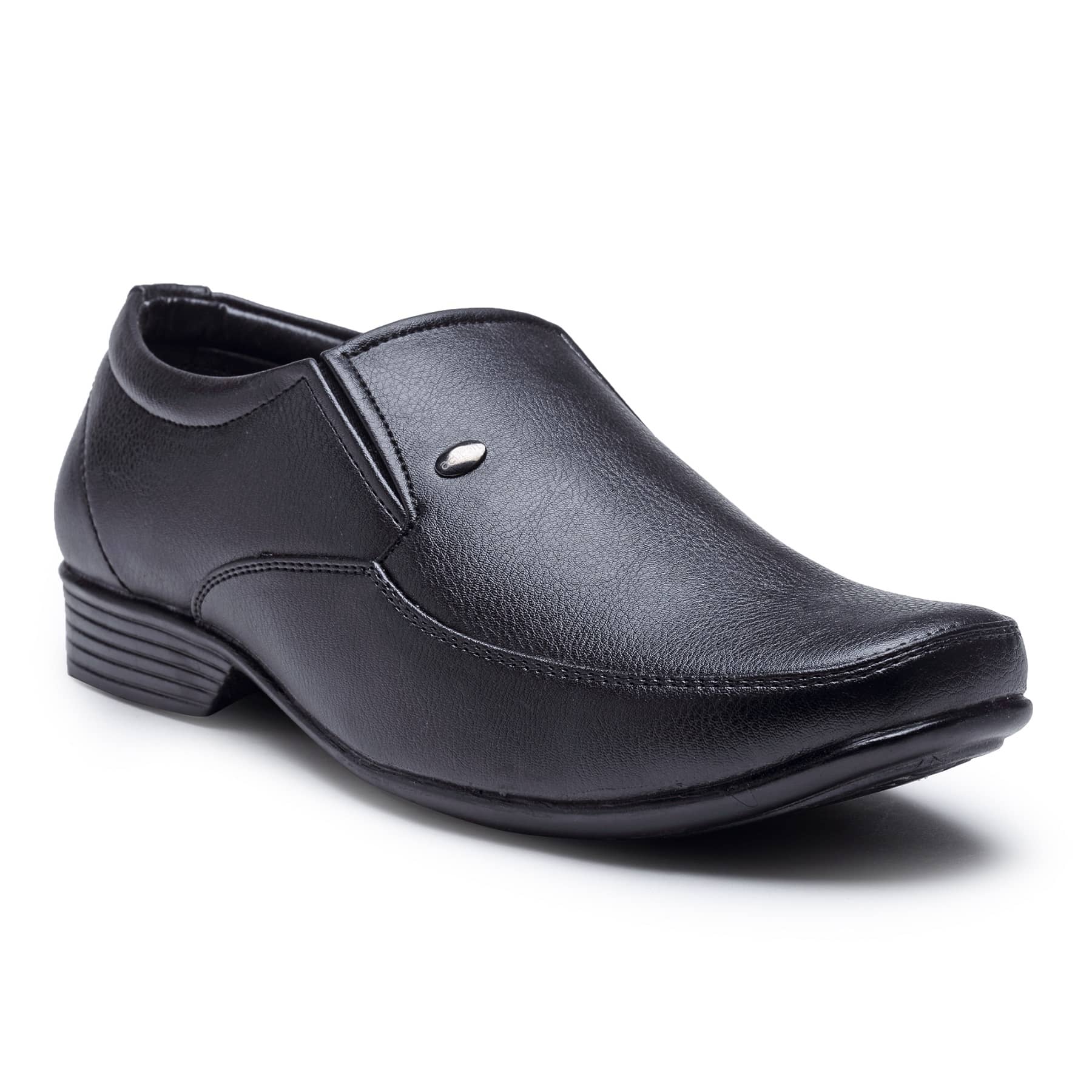 Action - Black Men's Slip On Formal Shoes - Formal Shoes | Buy online on ZillyBuy