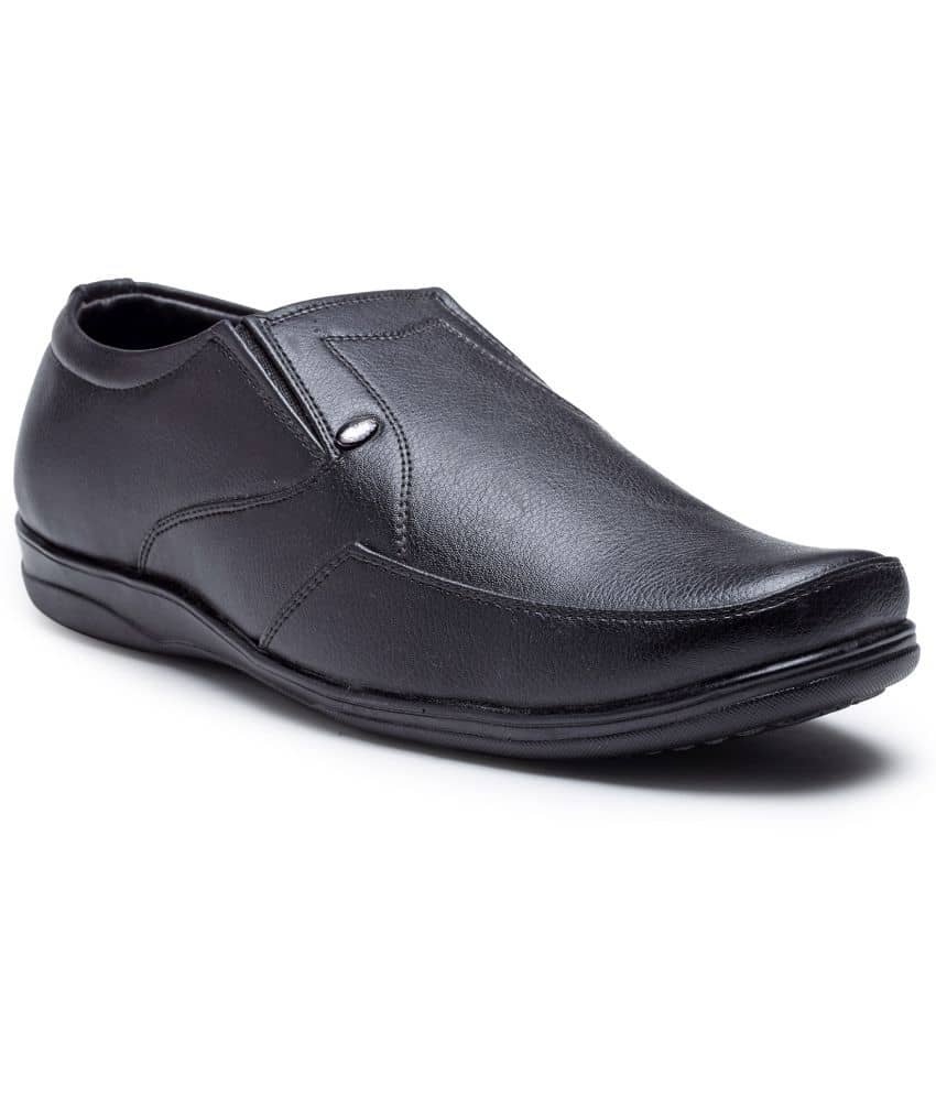 Action - Black Men's Slip On Formal Shoes - Formal Shoes | Buy online on ZillyBuy