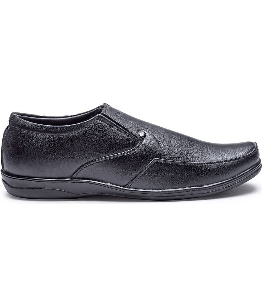 Action - Black Men's Slip On Formal Shoes