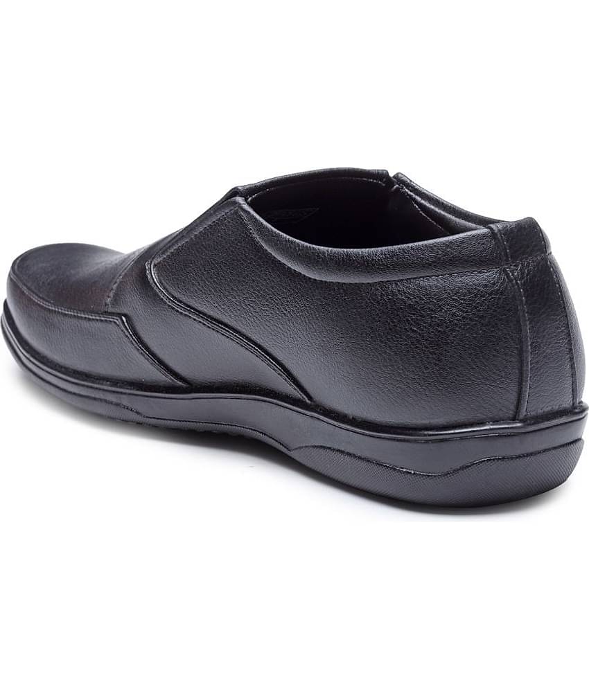 Action - Black Men's Slip On Formal Shoes