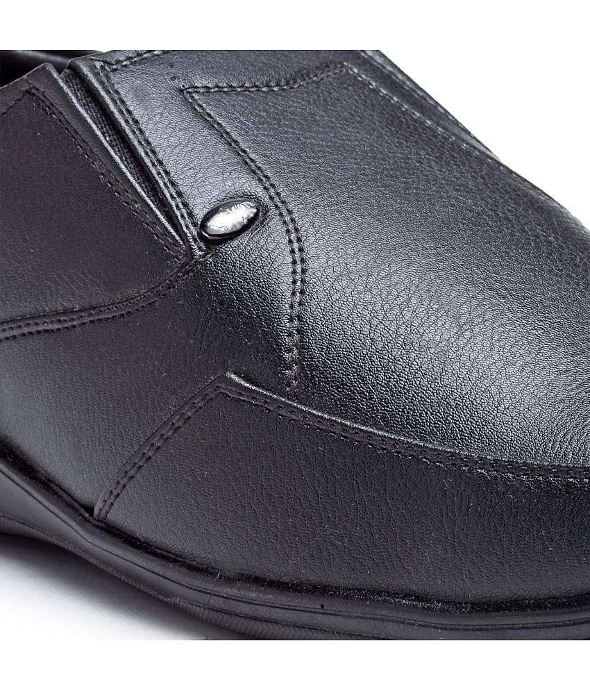 Action - Black Men's Slip On Formal Shoes