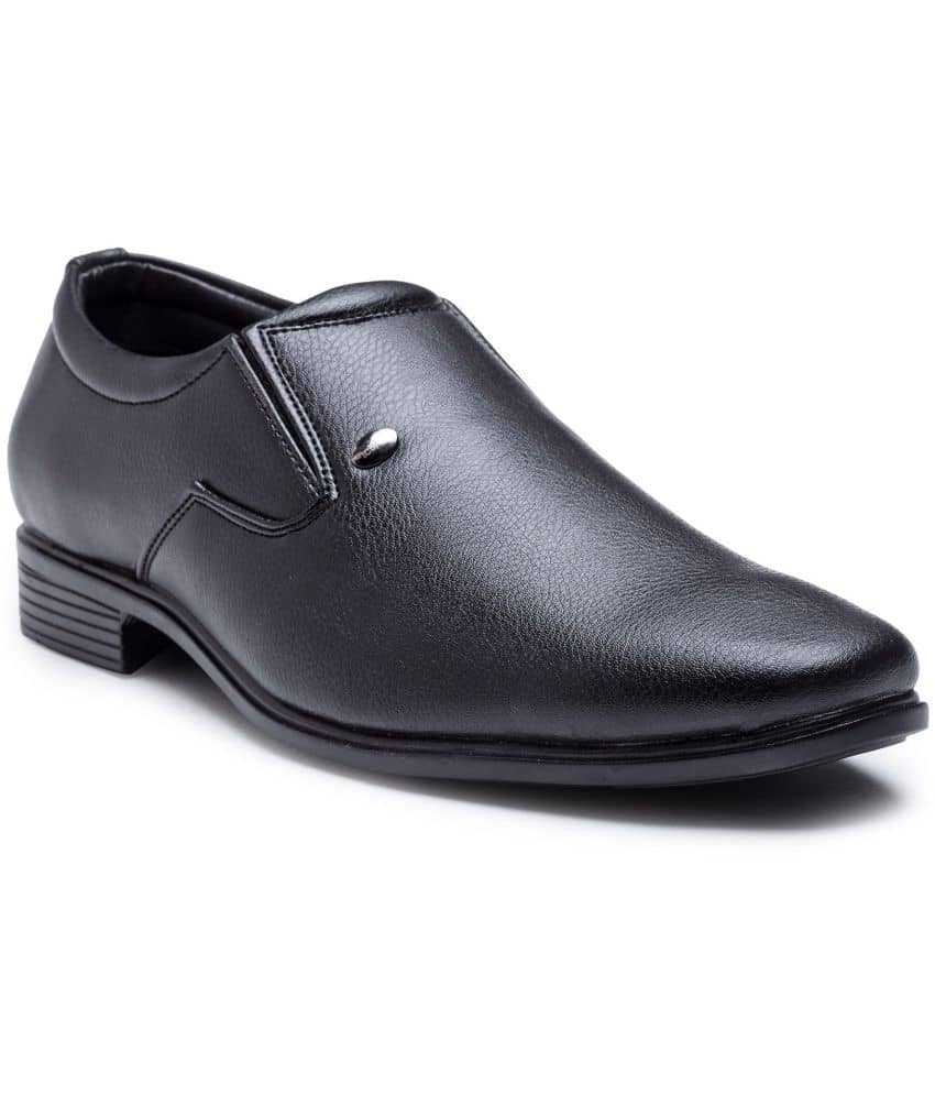 Action - Black Men's Slip On Formal Shoes - Formal Shoes | Buy online on ZillyBuy