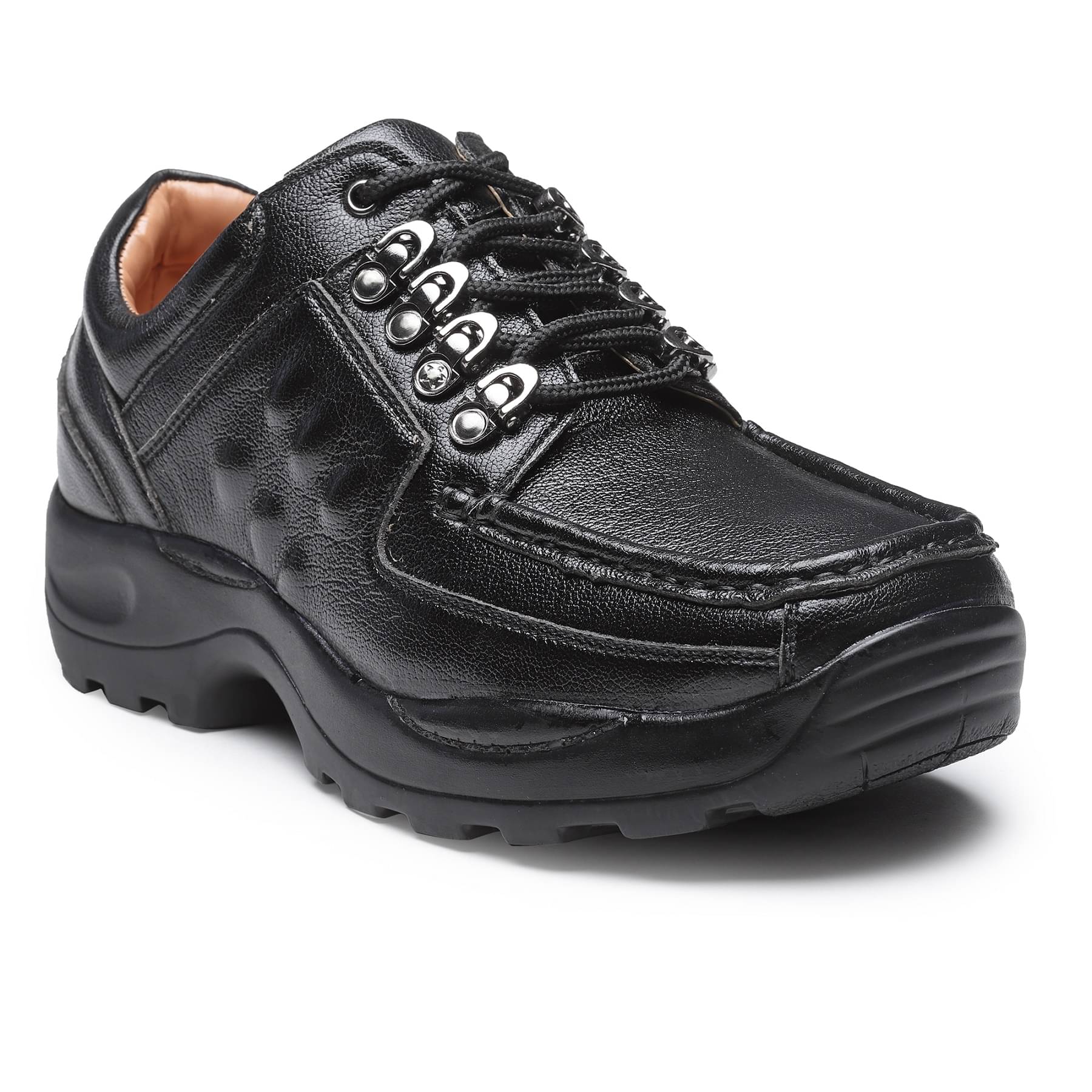 Action - Black Men's Boat Shoes     			Action - Black Men's Boat Shoes