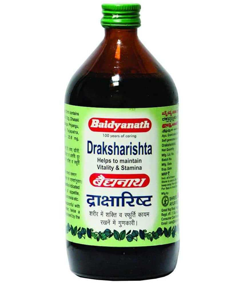 Baidyanath Draksharishta 450 Ml (Pack of 2)
