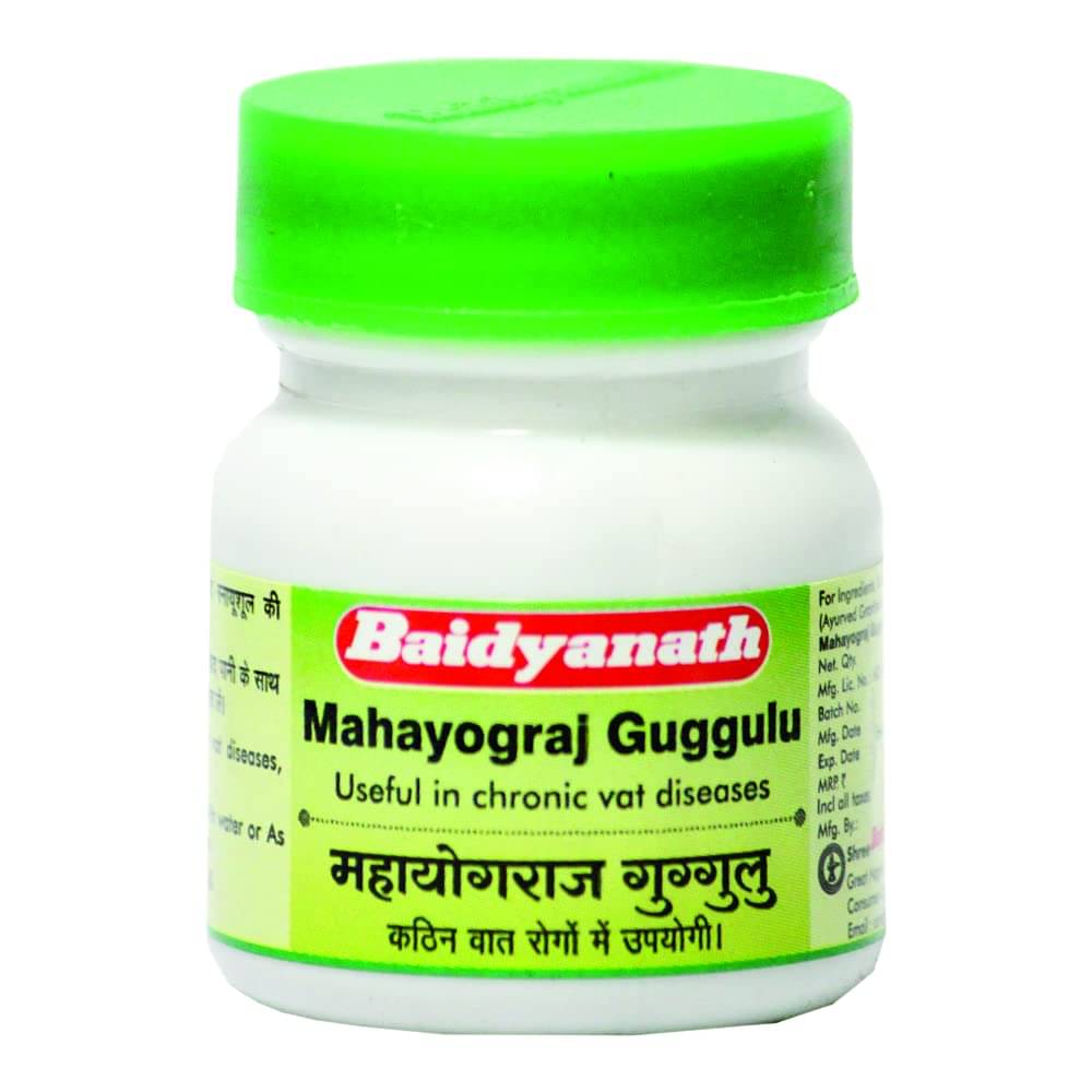     			Baidyanath Mahayograj Guggulu 40 Tablet (Pack of 3)