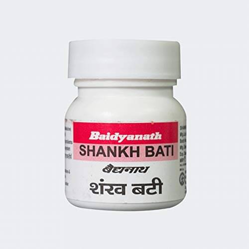 Baidyanath Shankh Bati 40 Tablets (Pack of 6) Baidyanath Shankh Bati 40 Tablets (Pack of 6)