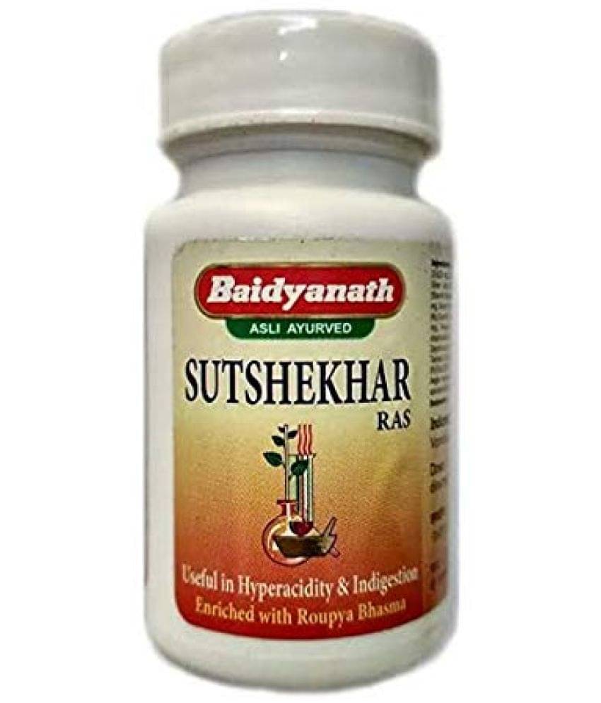 Baidyanath Sootshekhar Ras 40 Tablets (Pack of 3) Baidyanath Sootshekhar Ras 40 Tablets (Pack of 3)