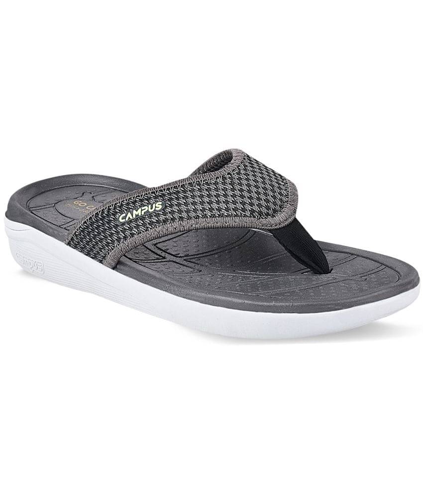     			Campus Dark Grey Men's Daily Slipper  (Pair of 1)