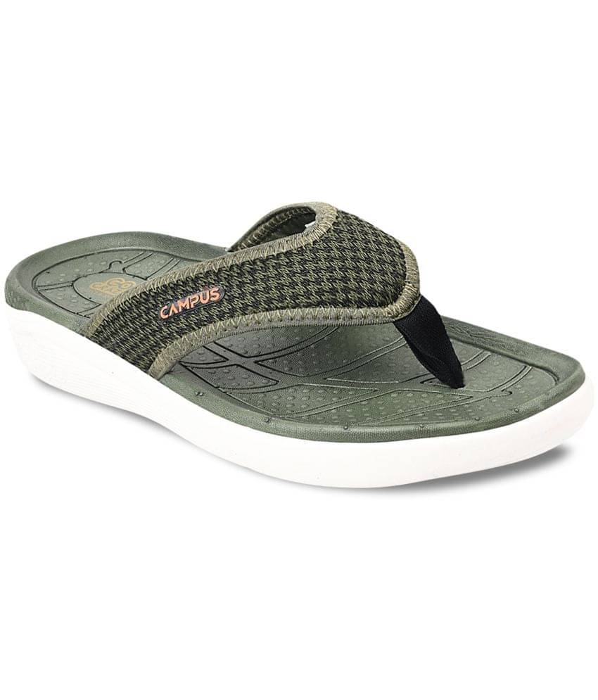     			Campus Olive Men's Daily Slipper  (Pair of 1)