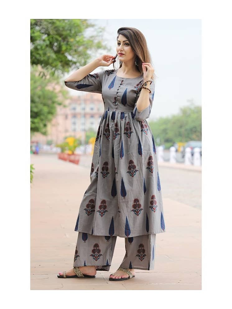 Dress Snapdeal Kurti Plazo Set Snapdeal Women's Wear Kurti