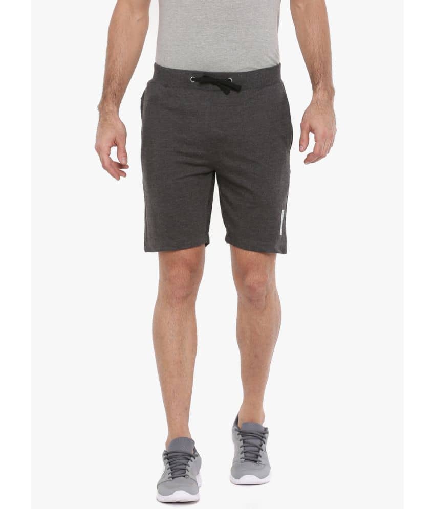 Force NXT - Black Cotton Men's Shorts ( Pack Of 1 ) - Shorts | Buy online on ZillyBuy