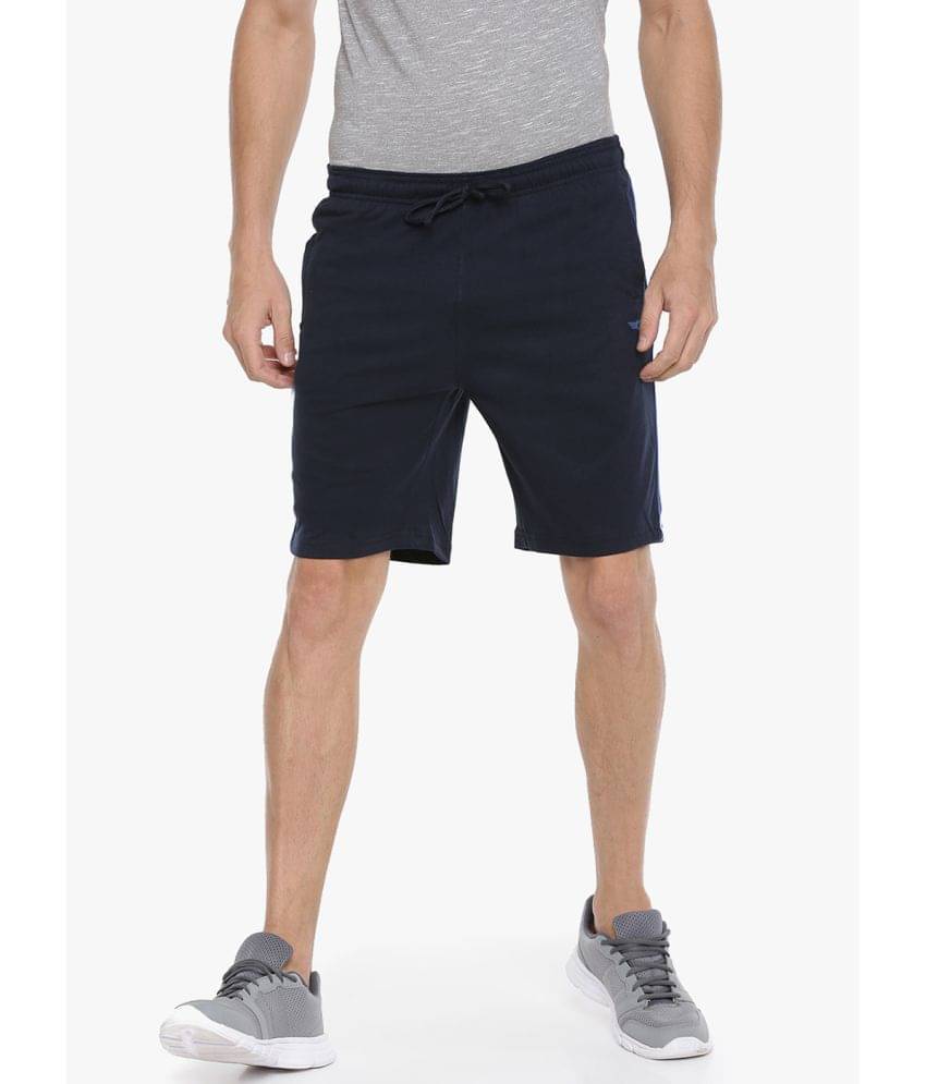 Force NXT - Navy Cotton Men's Shorts ( Pack Of 1 )     			Force NXT - Navy Cotton Men's Shorts ( Pack Of 1 )