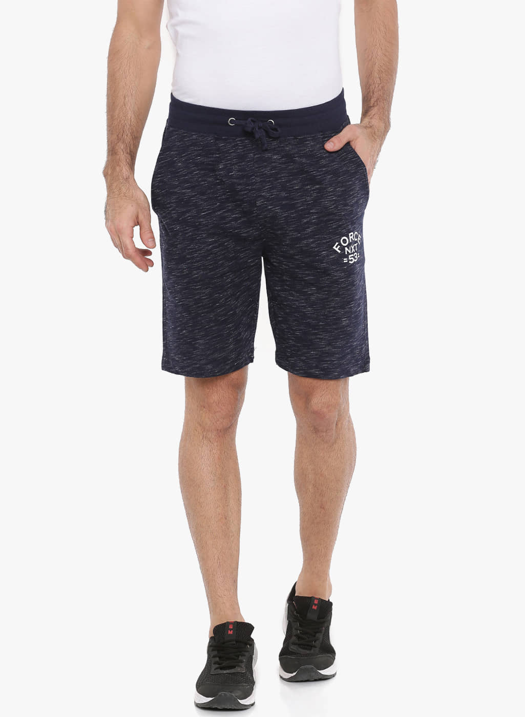 Force NXT - Navy Cotton Men's Shorts ( Pack Of 1 ) - Shorts | Buy online on ZillyBuy