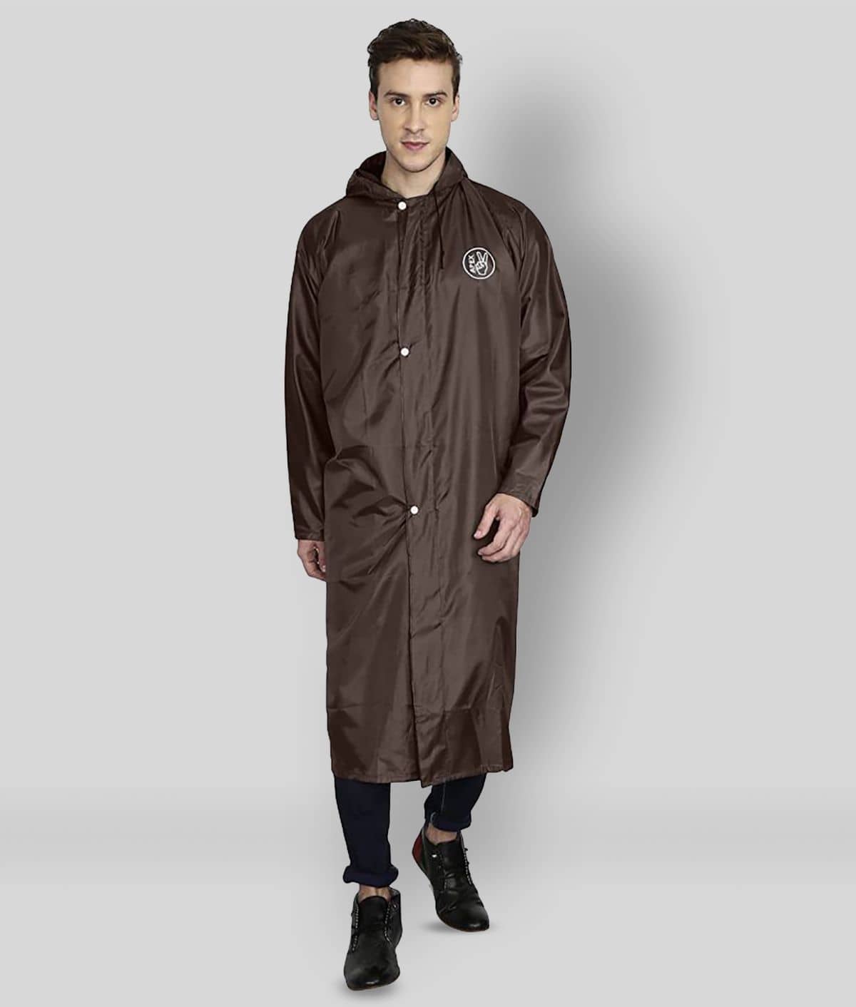 Goodluck Brown Rain Coat