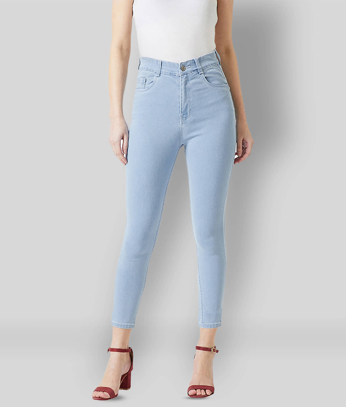 Miss Chase - Blue Denim Women's Jeans ( Pack of 1 ) - Jeans | Buy online on ZillyBuy