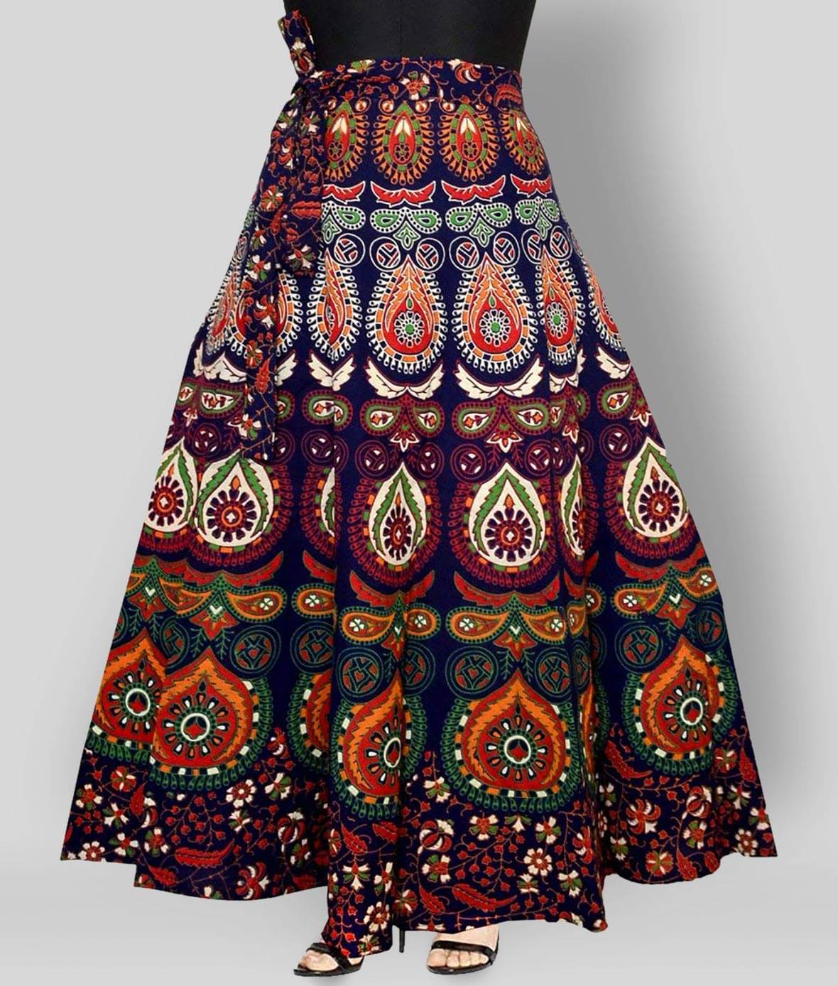 Rangun - Multicolor Cotton Women's A-Line Skirt ( Pack of 1 )     			Rangun - Multicolor Cotton Women's A-Line Skirt ( Pack of 1 )