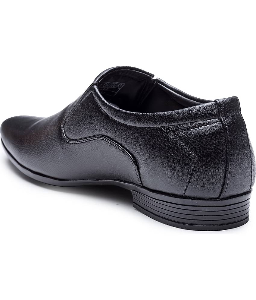 Action - Black Men's Slip On Formal Shoes