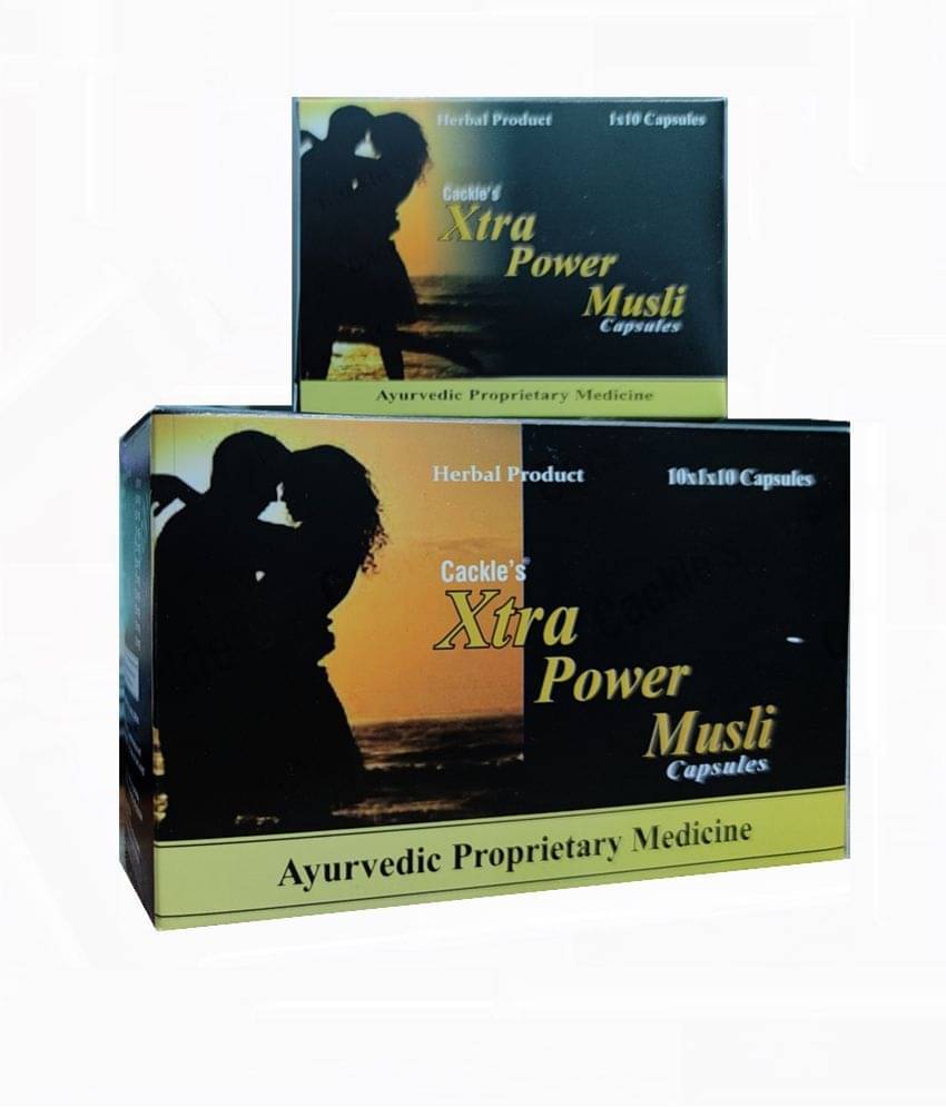 Cackle's Xtra Power Musli Capsule 10 No.s (Pack of 3) Cackle's Xtra Power Musli Capsule 10 No.s (Pack of 3)