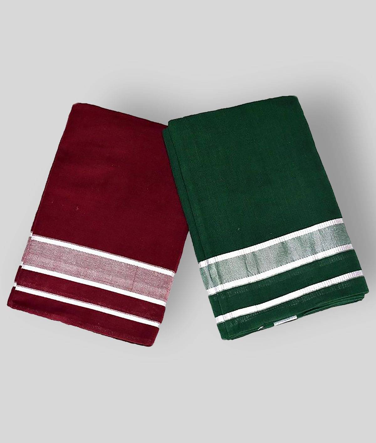 Feather Green Multi Dhoti Feather Green Multi Dhoti
