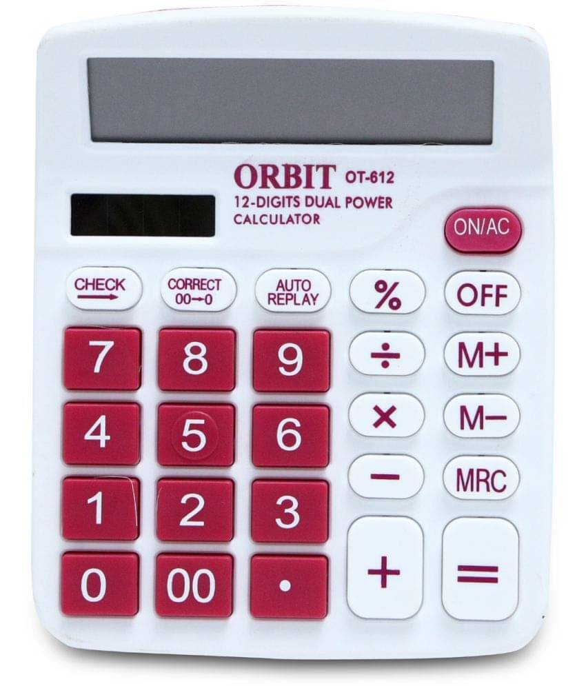 ORBIT CK - 12 Digits Basic Calculator ORBIT CK - 12 Digits Basic Calculator