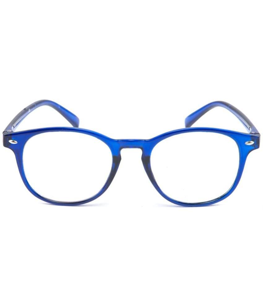    			SAN EYEWEAR Round Half Rim Reading Glasses