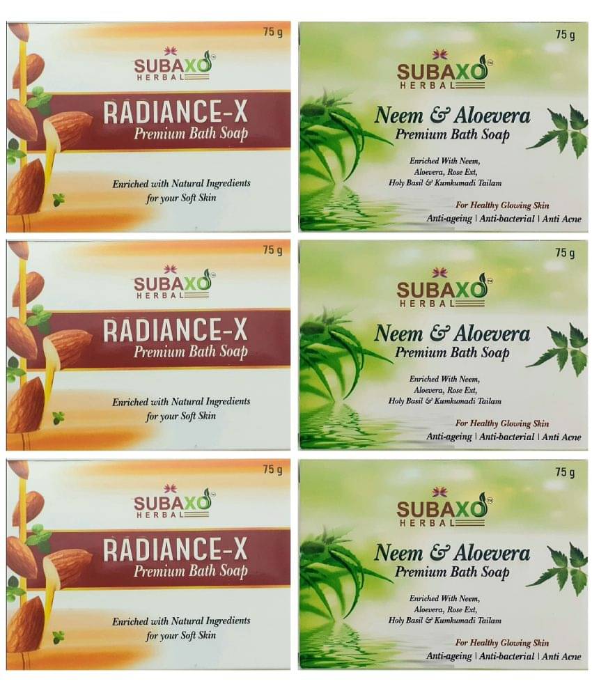     			Subaxo - Beauty Soap for All Skin Type ( Pack of 6 )