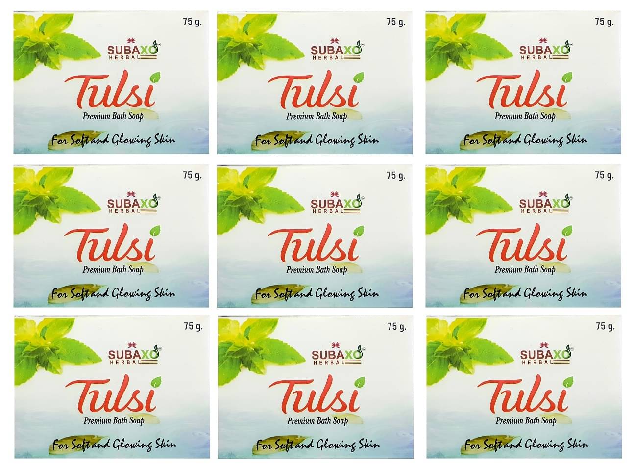     			Subaxo - Freshness Soap for All Skin Type ( Pack of 9 )