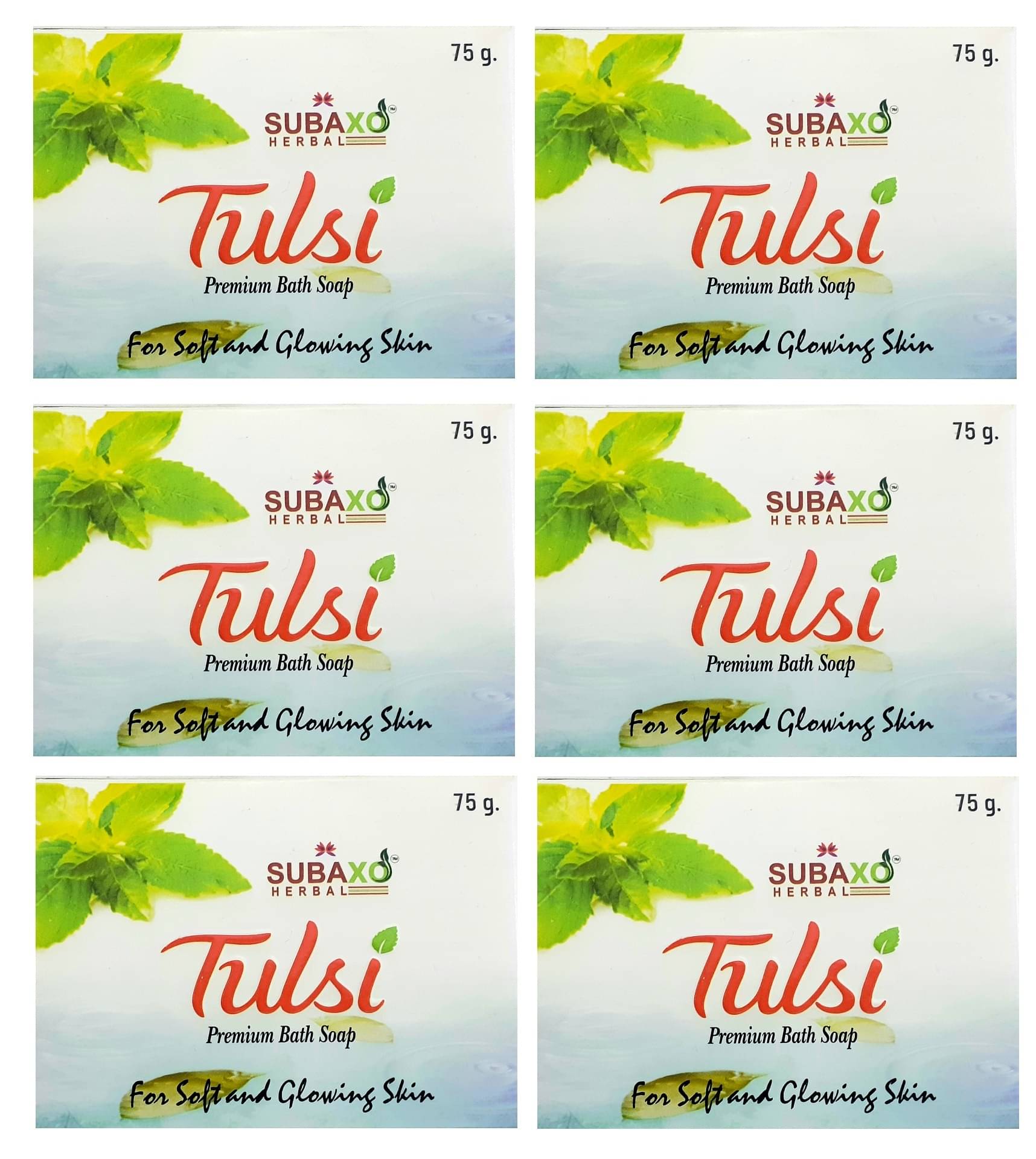 Subaxo - Antibacterial Soap for All Skin Type ( Pack of 6 ) Subaxo - Antibacterial Soap for All Skin Type ( Pack of 6 )