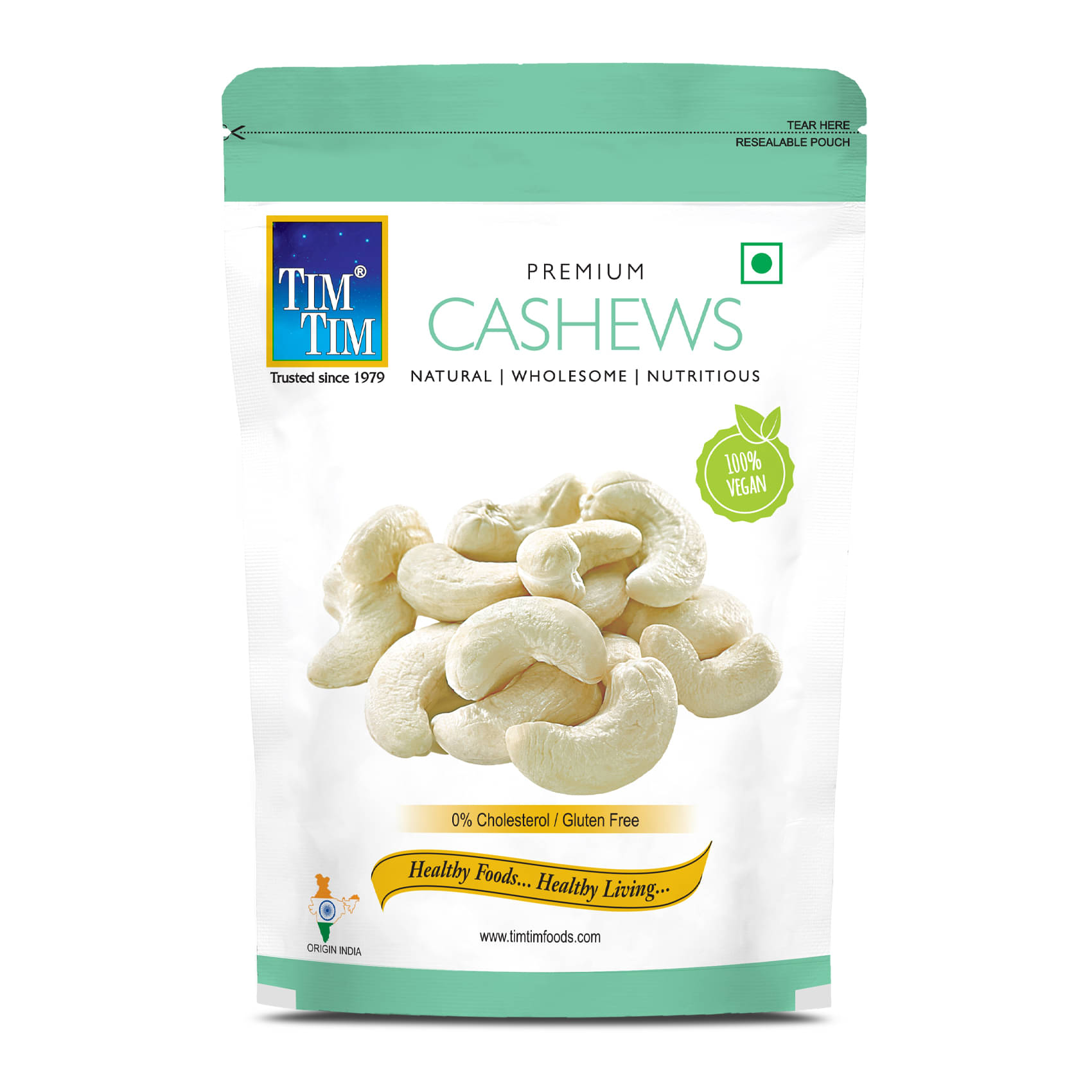 TimTim Premium Cashews Nuts, 200 G TimTim Premium Cashews Nuts, 200 G