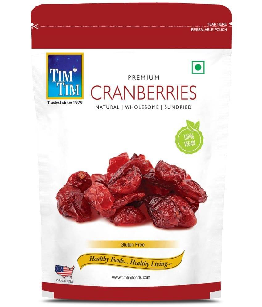     			TimTim Premium Dried Cranberries, 200 G
