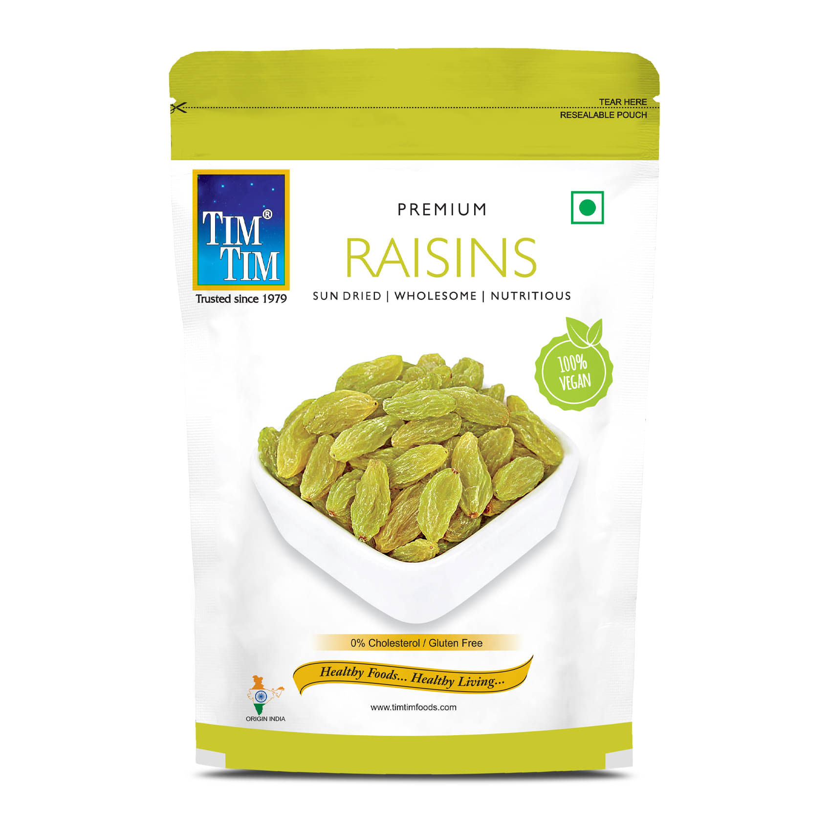     			TimTim Premium Raisins, 200 G