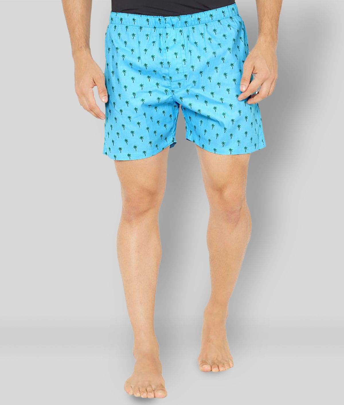XYXX Pack of 2 Cotton Men's Boxer- ( Light Blue )     			XYXX Pack of 2 Cotton Men's Boxer- ( Light Blue )