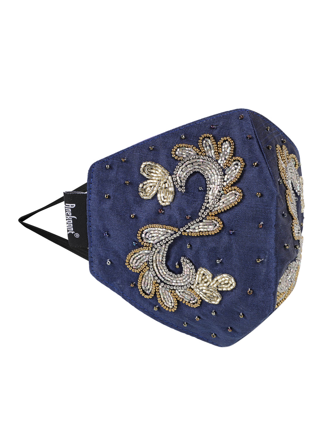 Anekaant - Navy Blue 3 Ply Mask ( Pack of 1 )