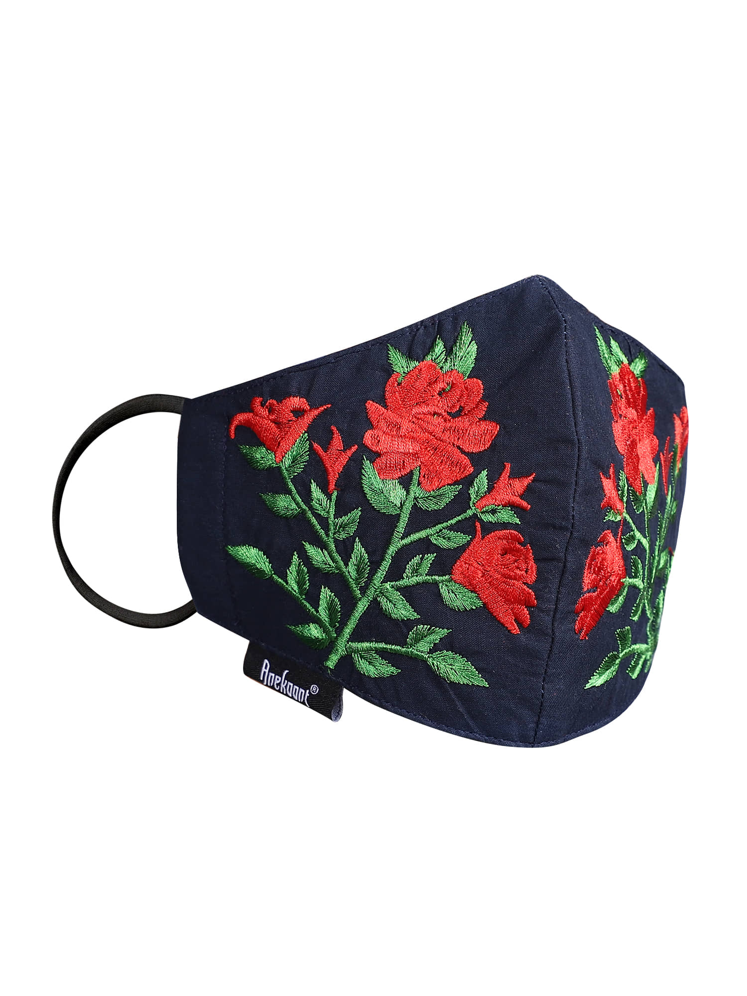 Anekaant - Navy Cotton Mask ( Pack of 1 )