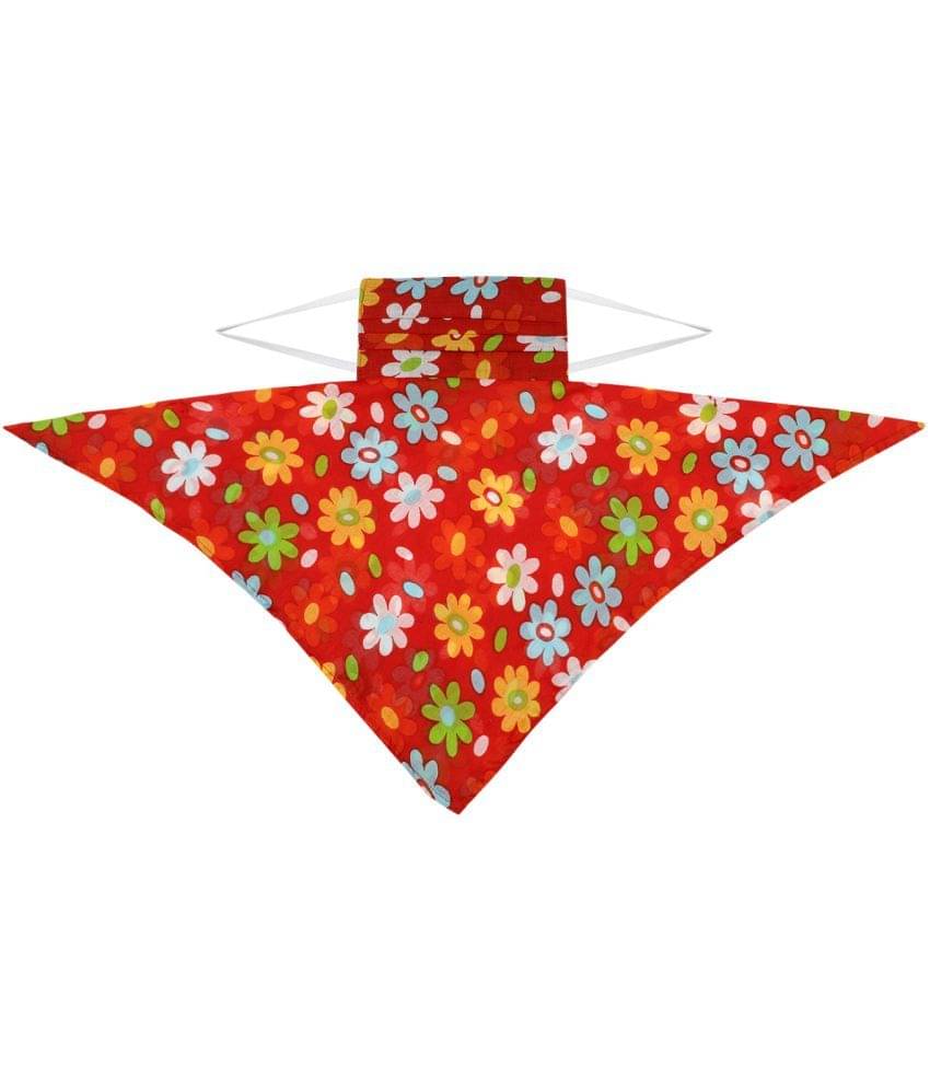     			Anekaant - Red Cotton Mask ( Pack of 1 )