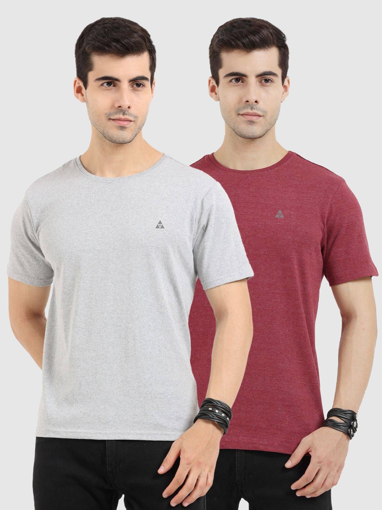     			Ardeur - Multicolor Cotton Regular Fit Men's T-Shirt ( Pack of 2 )