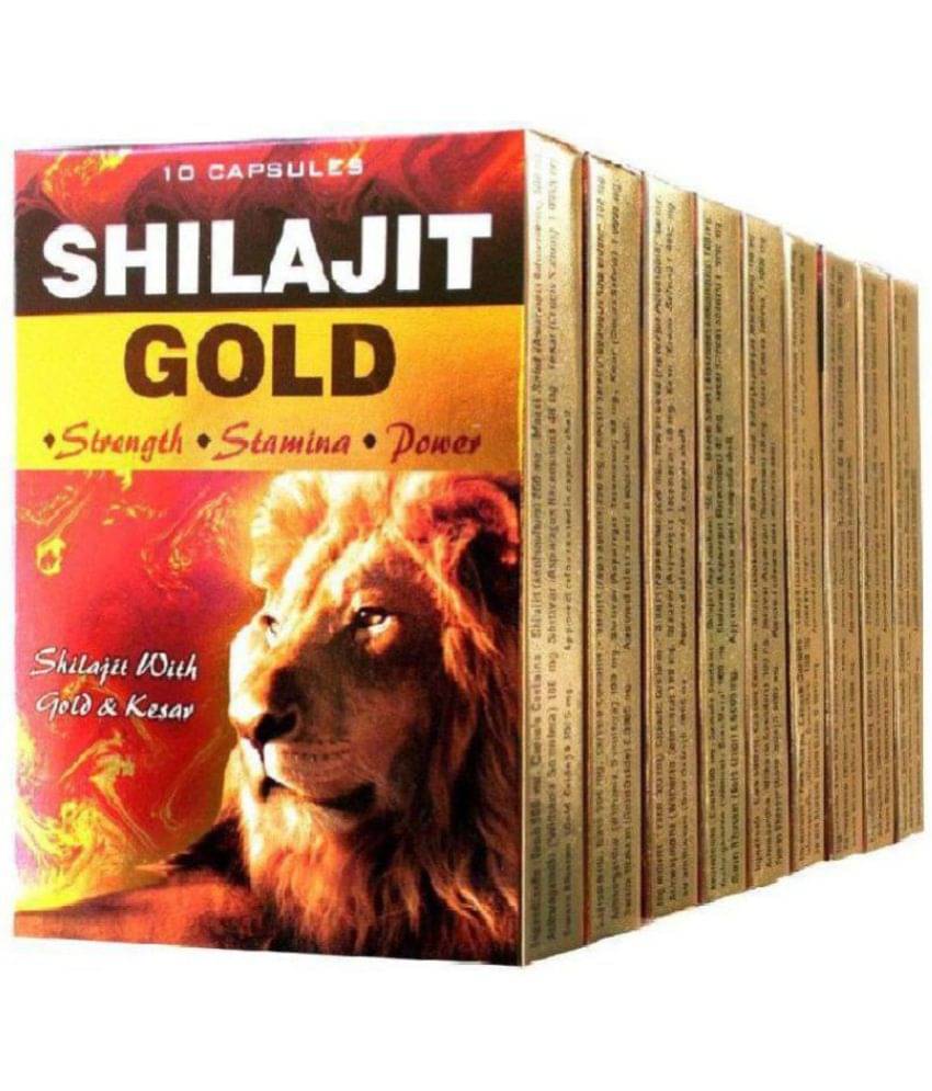     			G&G Shilajit Gold Capsule 10No.s (Pack of 10)