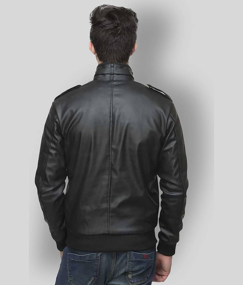 GARMADIAN Black Biker Jacket