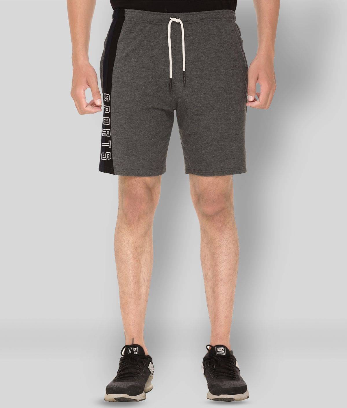     			HVBK Grey Shorts