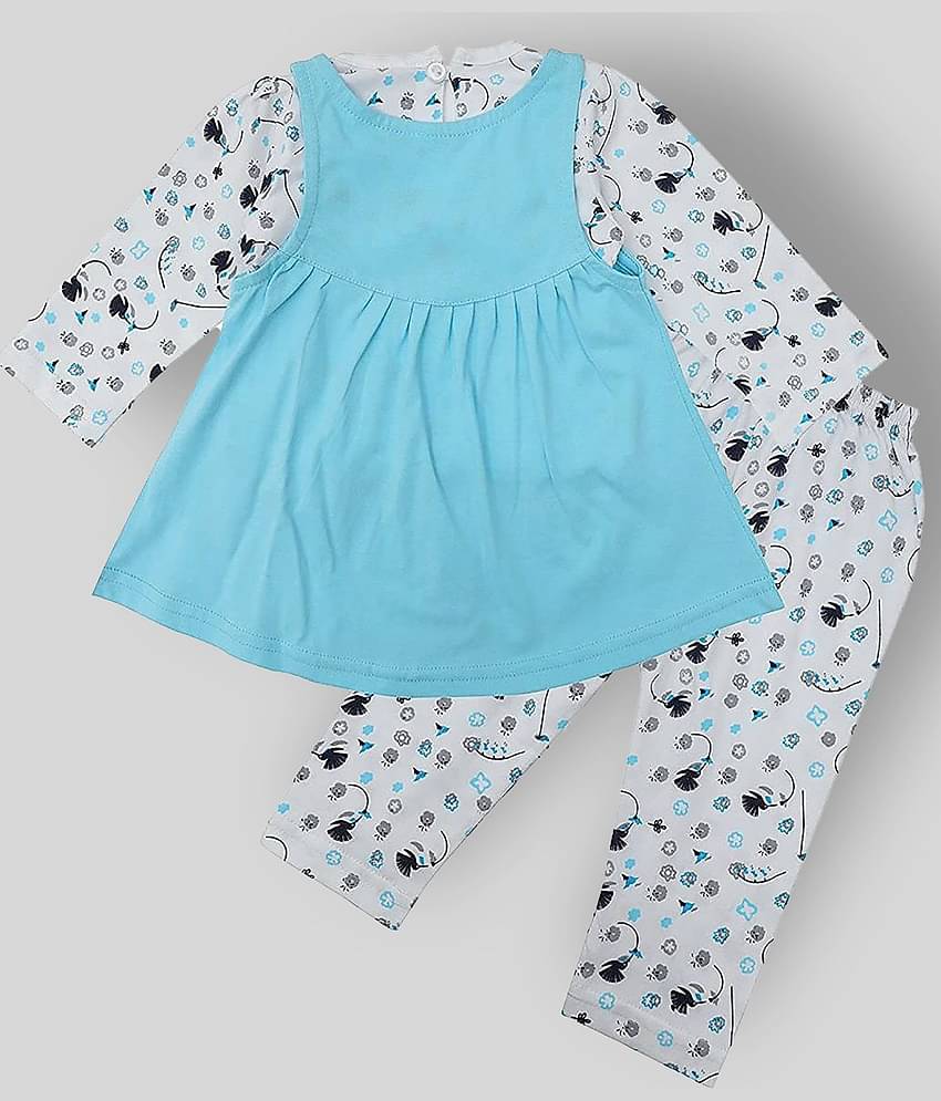 NammaBaby Pack of 1 Baby Girls Cotton Blend Dresses ( Multi )