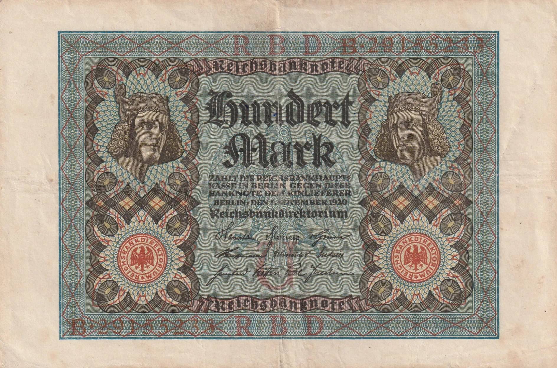     			Numiscart - 100 Mark 1 Numismatic Coins