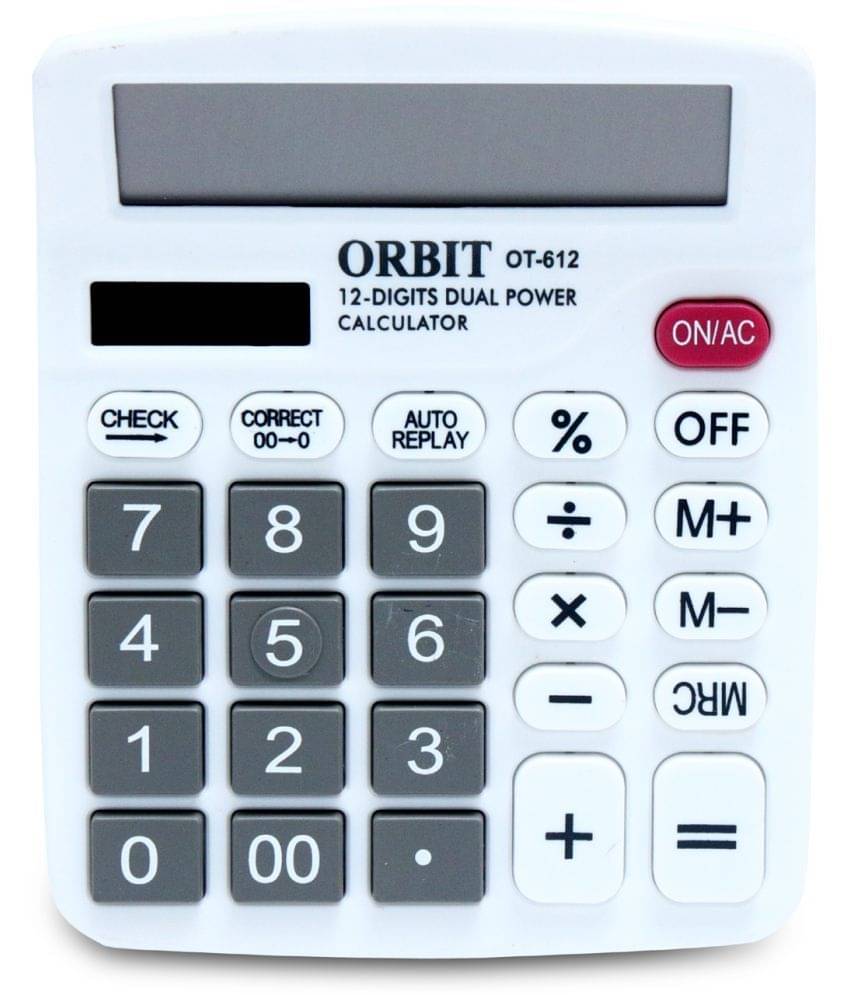 ORBIT CK 12 Digits Basic Calculator ORBIT CK 12 Digits Basic Calculator