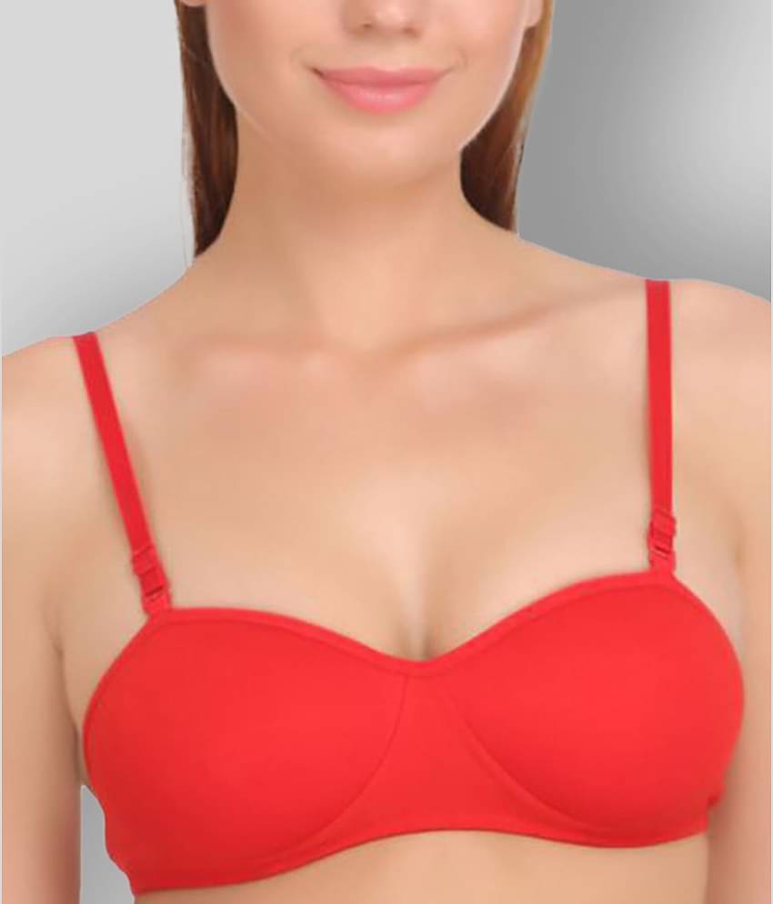 Softskin Pack of 3 Poly Cotton Women's T-Shirt Bra ( Multi Color )