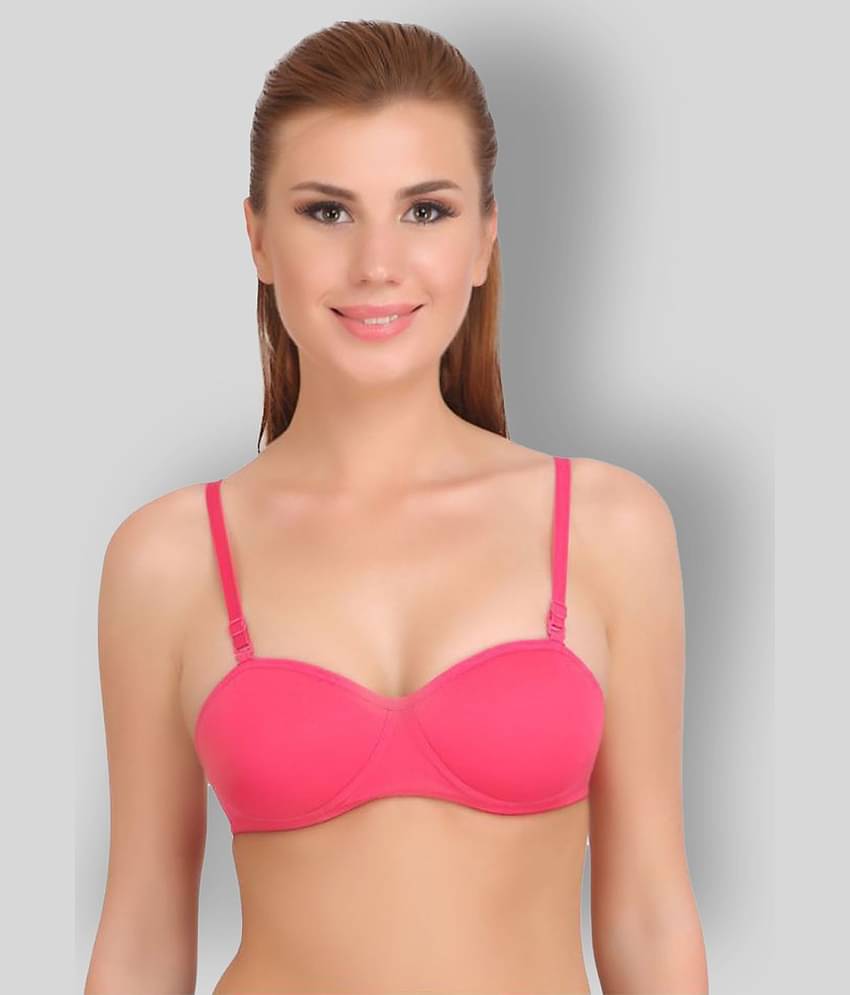 Softskin Pack of 3 Poly Cotton Women's T-Shirt Bra ( Multi Color )