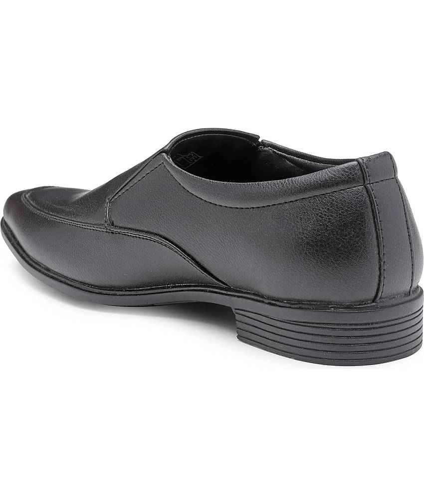 Action - Black Men's Slip On Formal Shoes