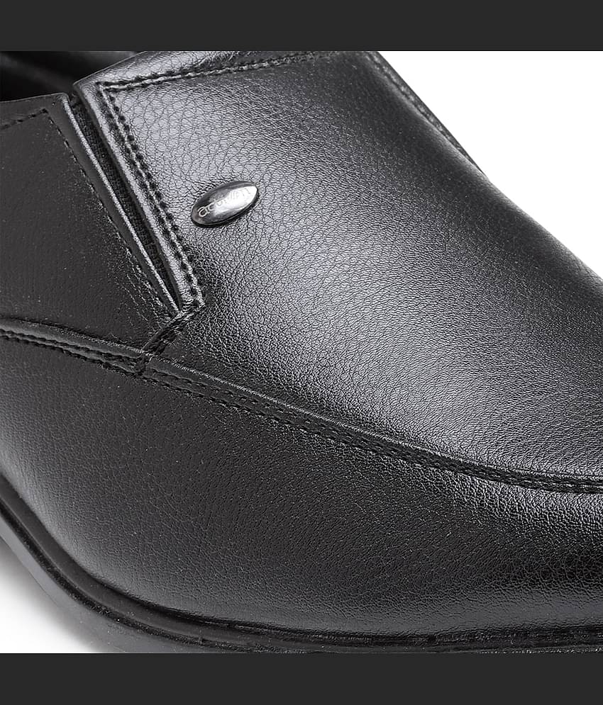 Action - Black Men's Slip On Formal Shoes